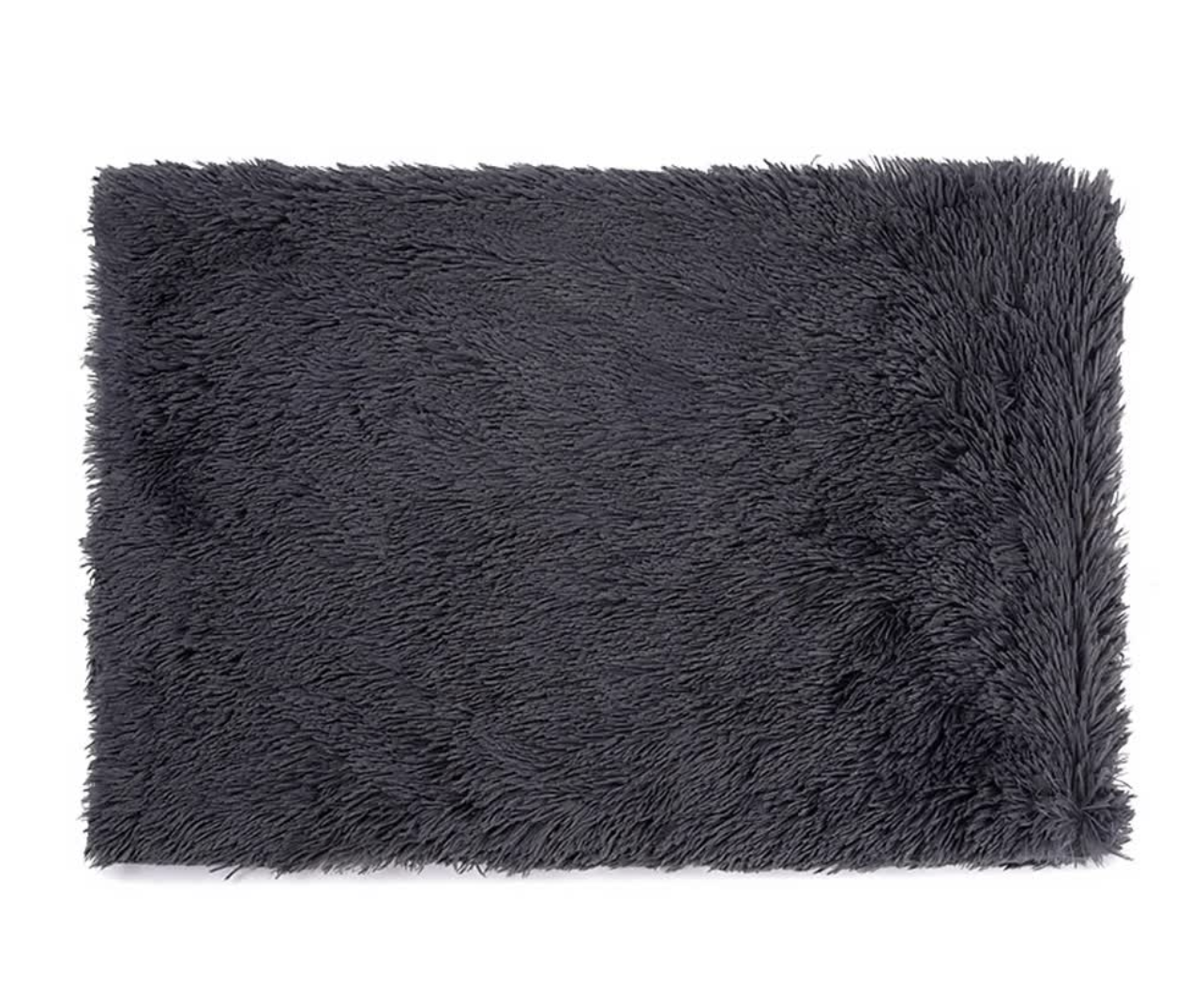 Fluffy Pet Blankets-Soft Faux Fur, Anti-Anxiety Cozy Throws for Cats and Dogs, M 80*55cm