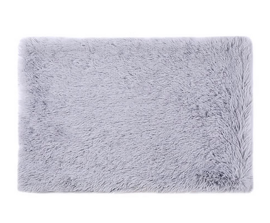Fluffy Pet Blankets-Soft Faux Fur, Anti-Anxiety Cozy Throws for Cats and Dogs, M 80*55cm